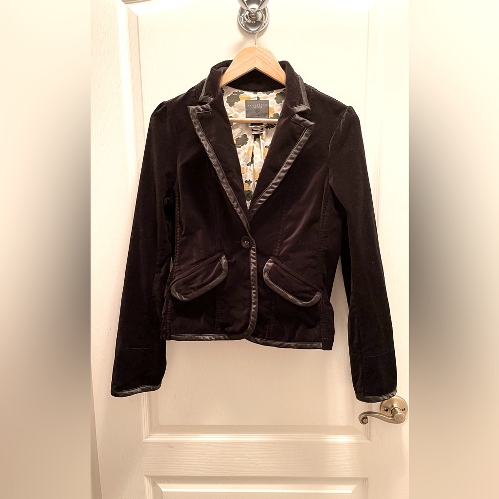 Sanctuary Velvet Jacket/Blazer